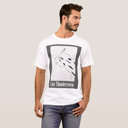 Lynx Thunderstorm Profil T-Shirt (Vorne ganz)
