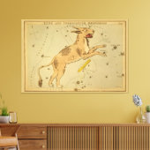 Lynx - Vintage Sternenkartenbilder Leinwanddruck (Insitu (Wohnzimmer))
