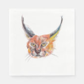 Lynxs Luncheon Paper Napkins Serviette (Vorderseite)