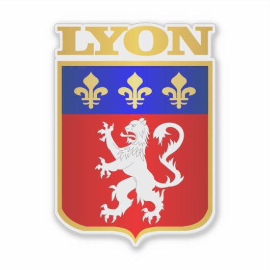 Lyon Aufkleber (Vorderseite)