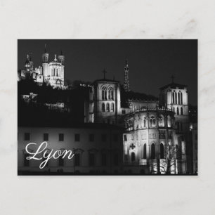 Lyon Basilique Fourvière Postkarte