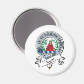 Lyon Clan Abzeichen Magnet (Vorderseite/Rückseite)