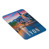 Lyon Foto Vintage Magnet (Rechte Seite)