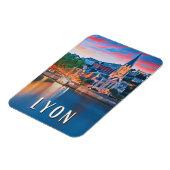 Lyon Foto Vintage Magnet (Linke Seite)