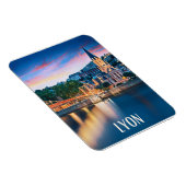 Lyon Foto Vintage Magnet (Rechte Seite)