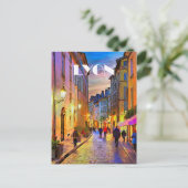 Lyon Foto Vintage Postkarte (Stehend Vorderseite)