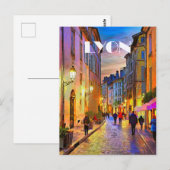 Lyon Foto Vintage Postkarte (Vorne/Hinten)