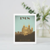 Lyon Fouviere Basilicata Postcard Postkarte (Stehend Vorderseite)