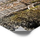 Lyon France Panorama View Poster (Ecke)