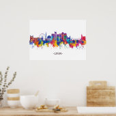 Lyon France Skyline Poster (Küche)