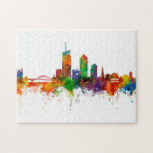 Lyon France Skyline Puzzle (Horizontal)