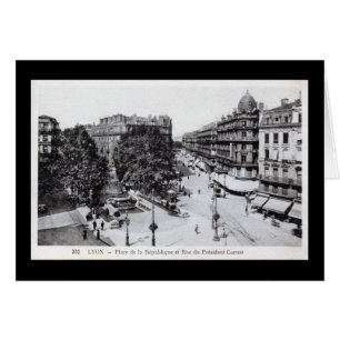 Lyon, Frankreich 1910 Vintag