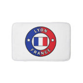 Lyon Frankreich Badematte (Vorderseite)