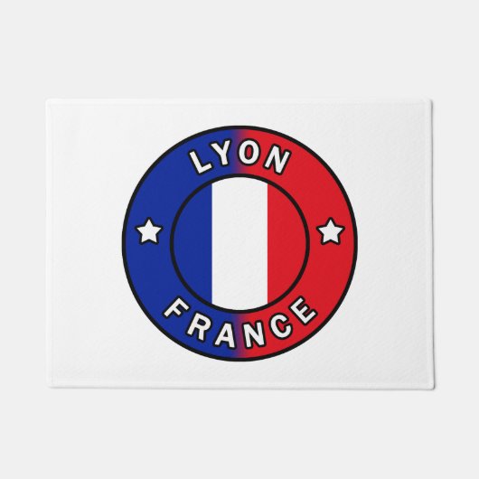 Lyon Frankreich Fußmatte (Vorderseite)