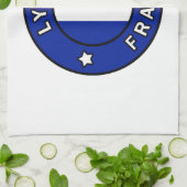 Lyon Frankreich Geschirrtuch (Gefaltet)