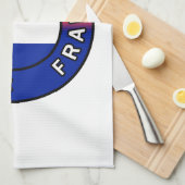 Lyon Frankreich Geschirrtuch (Viertel Falte)