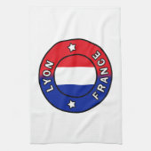 Lyon Frankreich Geschirrtuch (Vertikal)