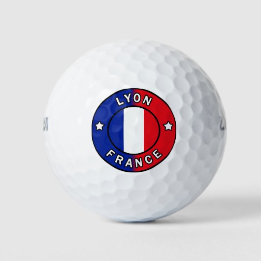 Lyon Frankreich Golfball (Vorderseite)