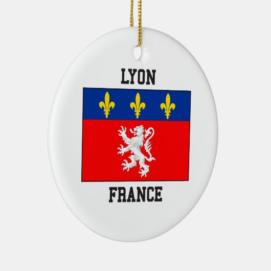 Lyon Frankreich Keramikornament (Rechts)