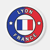 Lyon Frankreich Magnet (Vorne)