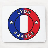 Lyon Frankreich Mousepad (Vorne)