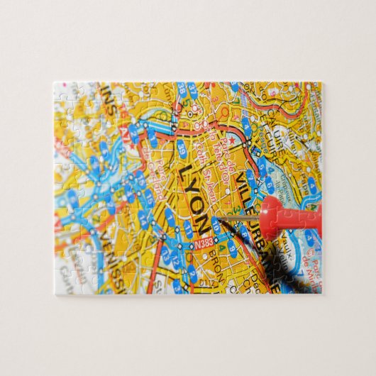 Lyon, Frankreich Puzzle (Horizontal)