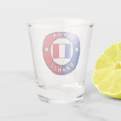 Lyon Frankreich Schnapsglas (Rückseite)
