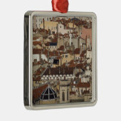 Lyon, Frankreich Silbernes Ornament (Rechts)