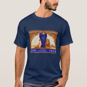 Lyon International Expo Poster 1914 T-Shirt