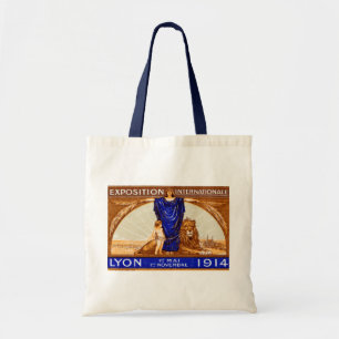 Lyon International Expo Poster 1914 Tragetasche