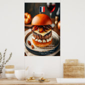 Lyon Luxe Burger 24 x 36 Poster (Küche)