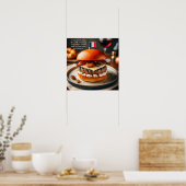 Lyon Luxusburger Poster (Küche)