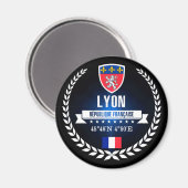 Lyon Magnet (Vorderseite/Rückseite)