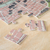 Lyon Monumental Map Garnier Freres Paris 1894 Puzzle (Seite)