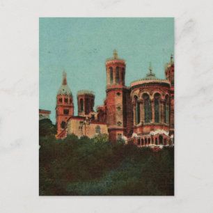 Lyon Notre dame de Fourviere Replica in den 30er J Postkarte