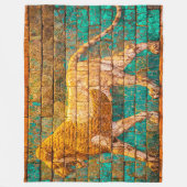 Lyon of Babylon woven blanket Fleecedecke (Vorderseite)
