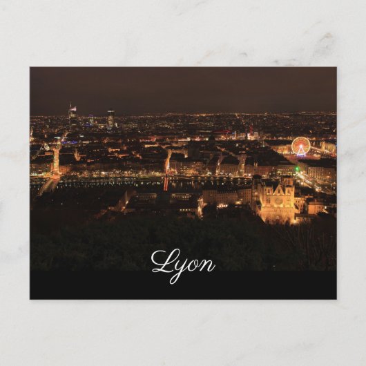 Lyon Postkarte (Vorderseite)