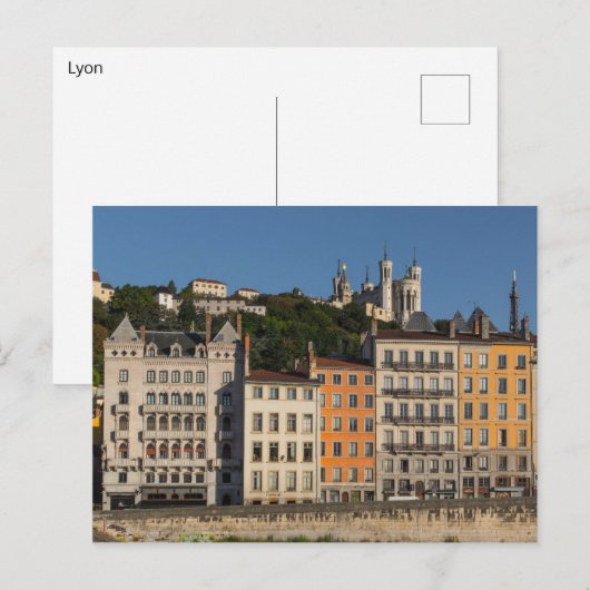 Lyon Postkarte (Vorne/Hinten)