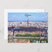 Lyon Postkarte (Vorne/Hinten)