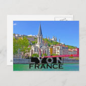 Lyon Postkarte (Vorne/Hinten)