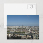 Lyon Postkarte (Vorne/Hinten)