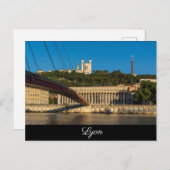 Lyon Postkarte (Vorne/Hinten)