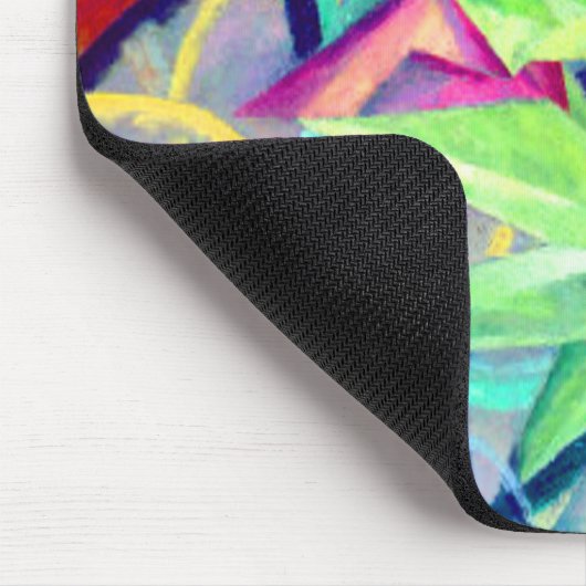 Lyonel Feininger Radrennen Mousepad (Ecke)