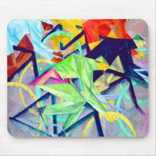 Lyonel Feininger Radrennen Mousepad