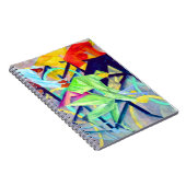 Lyonel Feininger Radrennen Notizblock (Rechte Seite)