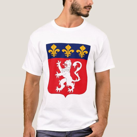Lyonnais Wappen T - Shirt (Vorderseite)