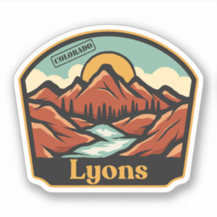 Lyons, Colorado Aufkleber
