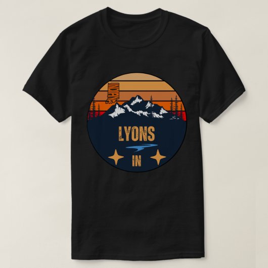 Lyons, Indiana T-Shirt (Design vorne)