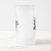 Lyontartan-Schmutz Mattglas Bierglas (Mittel)