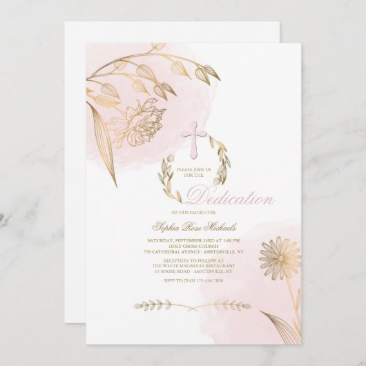 Lyophilisat Einladung (Vorne/Hinten)